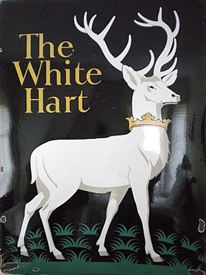 The White Hart Signboard