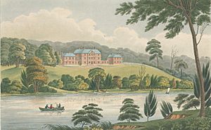 "View of the Female Orphan School, Near Parramatta" - Joseph Lycett (c1825)