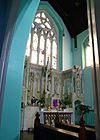 2016 Woolwich, St Peter's RC Church, chancel 1