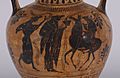 Antimenes Painter - Black-figure Amphora with Herakles and Apollo Fighting Over the Tripod - Walters 4821 - Detail B