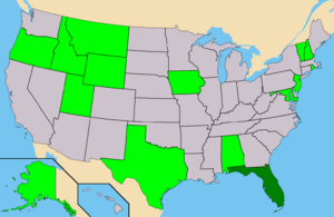 Ballot access of Andre Barnett in the 2012 US Presidential Election