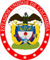 Coat of arms of United States of Colombia