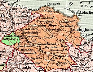 Coldingham Parish Map