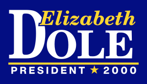Elizabeth Dole for president 2000