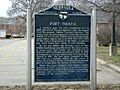 Fort Omaha Nebraska State Historical Marker; 30th and Fort Streets
