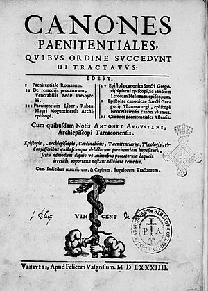 Gregorius Thaumaturgus – Canones paenitentiales, 1584 – BEIC 13691873