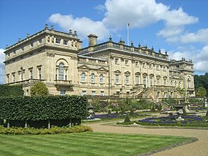Harewood House, seen from the garden