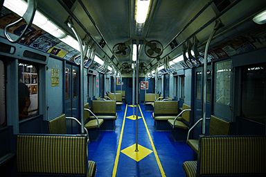 MTA NYC R7A 1575 interior