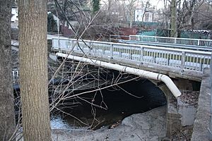 Mill Rd Bridge over Tacony Creek, Elkins Park PA 01
