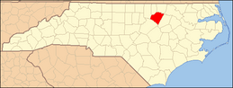 North Carolina Map Highlighting Franklin County.PNG