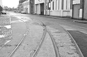 Old harbour railway, Belfast - geograph.org.uk - 1157184