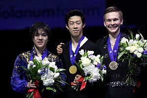 Photos – World Championships 2018 – Men (Medalists) (1)