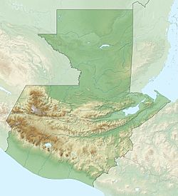 Yaxha is located in Guatemala