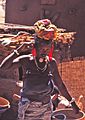ASC Leiden - W.E.A. van Beek Collection - Dogon markets 44 - Fulbe woman at the Sangha market, Mali 1992