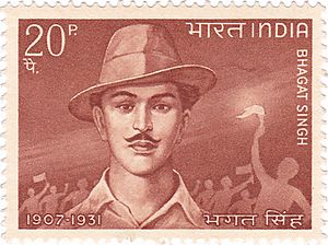 Bhagat Singh 1968 stamp of India