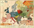 Carte Ethnographique de L'Europe