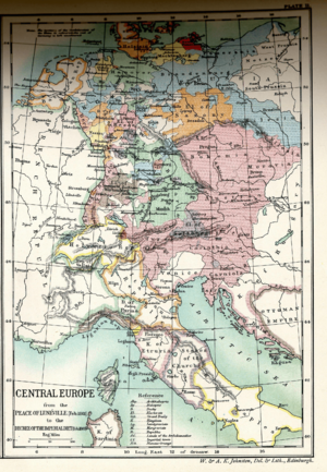Central Europe from the Peace of Luneville to the Decree of the Imperial Diet