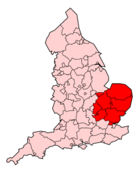 East-of-England-Ambulance-Service-map