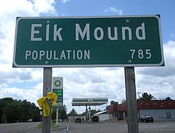 Elk mound sign