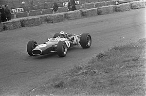 Hulme at 1967 Dutch Grand Prix