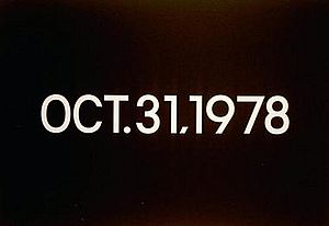 Oct 31, 1973 (Today Series, "Tuesday") On Kawara