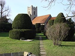 Parish church of Borley Essex