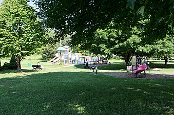 Play areas in Swift Memorial Park