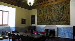 Sala Chimenea Alcazar Segovia