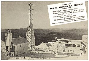 WMTW Mount Washington, New Hamphire transmitter site (1944)