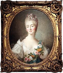 0 Versailles musée de l'Histoire de France - Portrait de la comtesse Du Barry en Flore - F-H Drouais (2)