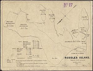 1801 Survey of Noddles Island