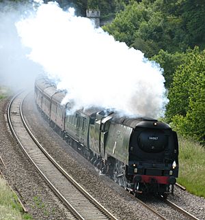 34067 Tangmere, west of Bath
