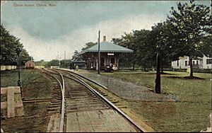 Clifton station 1910 postcard