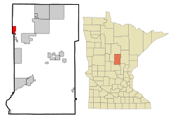 Location of Jenkinswithin Crow Wing County, Minnesota