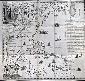 Joutel Carte Nouvelle de la Louisiane et de la Riviere de Missisipi 1713 UTA