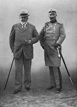 King Edward VII Kaiser Wilhelm II Berlin circa 1908