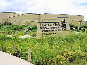 Lewis and Clark National Historic Trail Interpretative Center - Great Falls Montana