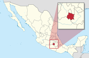 State of Morelos within Mexico