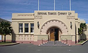 National Tobacco Company Ltd building in Napier, New Zealand