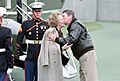 President Ronald Reagan Welcomes Prime Minister of The United Kingdom Margaret Thatcher Before Their Meetings at Camp David