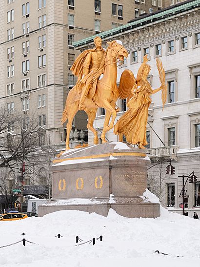 William Tecumseh Sherman Monument New York January 2016 002.jpg