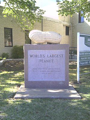 World's Largest Peanut Monument