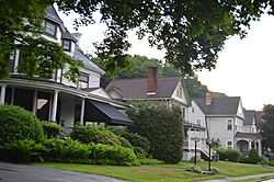 Houses on Allegheny Avenue