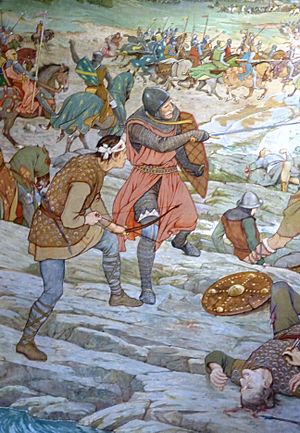 Battle of Largs (detail), 1263.JPG