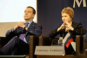 Dmitry Medvedev in France 2 March 2010-7