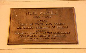 Dublin Noel Purcell Walk Plaque