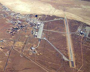 Edwards Air Force Base, Calif, main base area