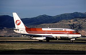 Frontier Airlines Boeing 737-200 N7382F Marmet