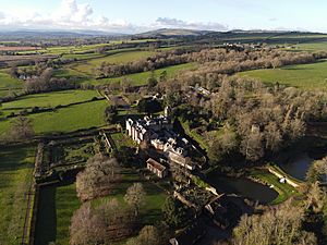 Hestercombe Grounds from Air