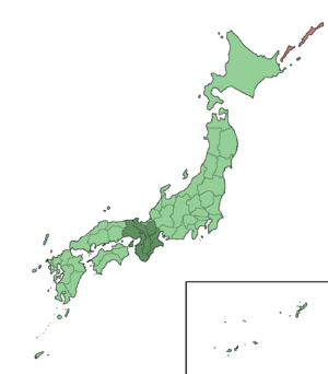 Japan Kinki Region large trans